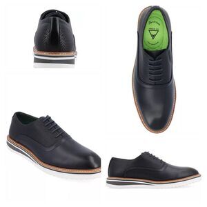 Weber Plain Toe Hybrid Men's Navy Oxford Shoes Size 9